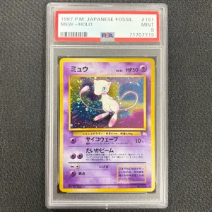 Japanese Pokemon: Mew 151 - Fossil - PSA 9