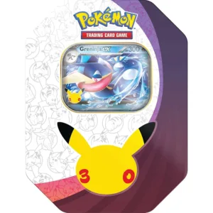 Pokemon TCG: 30th Celebration - Sylveon / Greninja Ex Tin