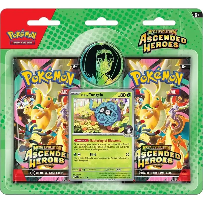 Pokemon TCG: Ascended Heroes ME2.5 - 2-Pack Blisters