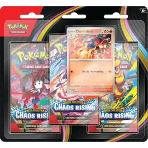 Pokemon TCG: Chaos Rising ME04 - 3-Pack Blister
