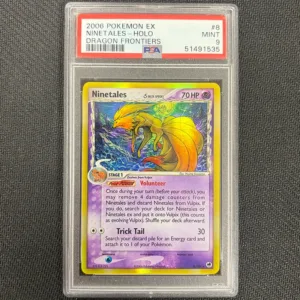 Pokemon TCG: Ninetales Holo 8/101 - Dragon Frontiers - PSA 9