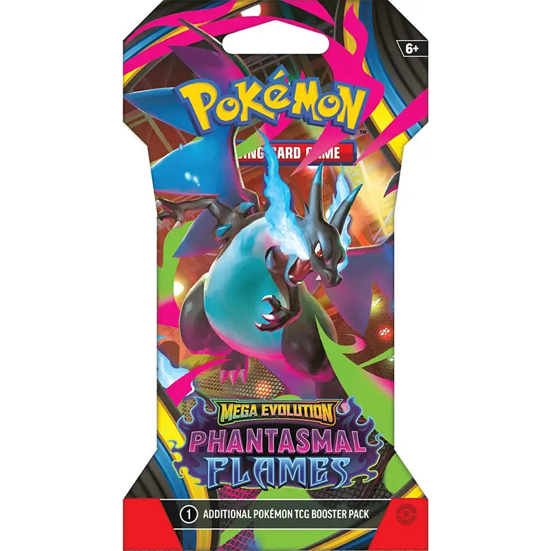 Pokemon TCG: Phantasmal Flames - Sleeved Booster Pack