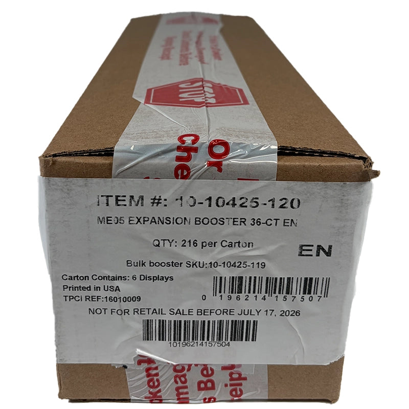 Pokémon TCG Pitch Black Booster Case