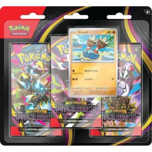Pokemon TCG: Pitch Black ME05 - 3-Pack Blister