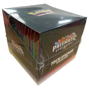 Pokemon TCG: Prismatic Evolutions - Tech Sticker Display