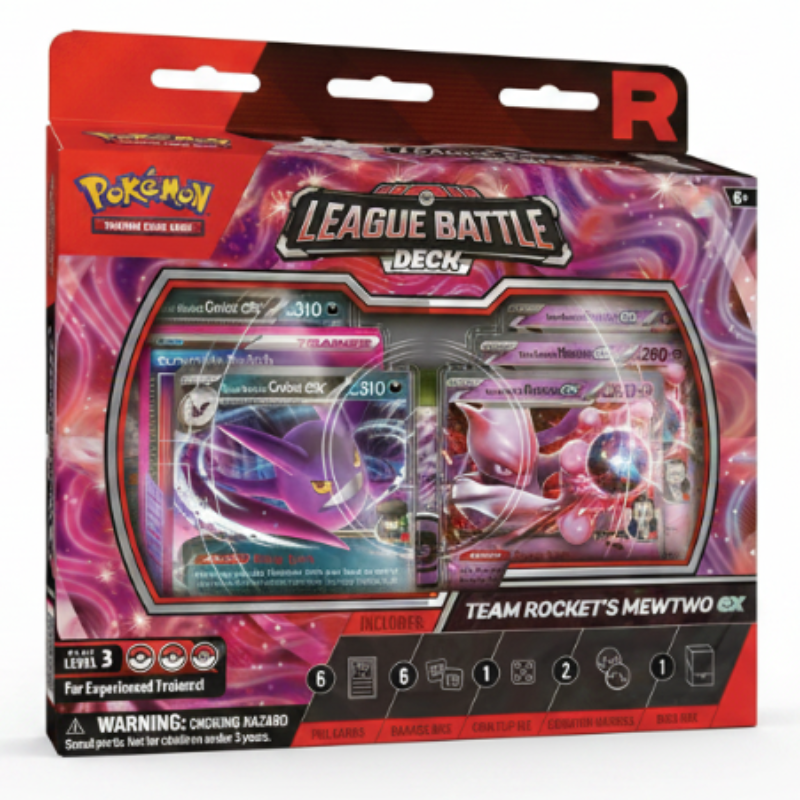 Pokemon TCG: Team Rocket's Mewtwo ex League Battle Deck