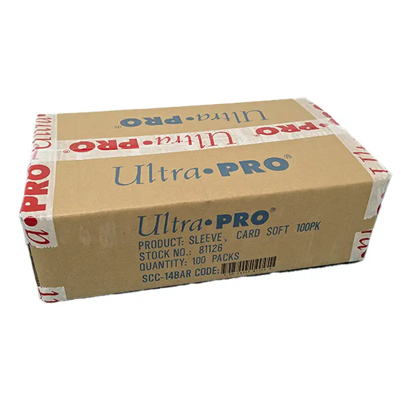 Ultra Pro: Standard Soft Sleeves (100) Case of 100 packs